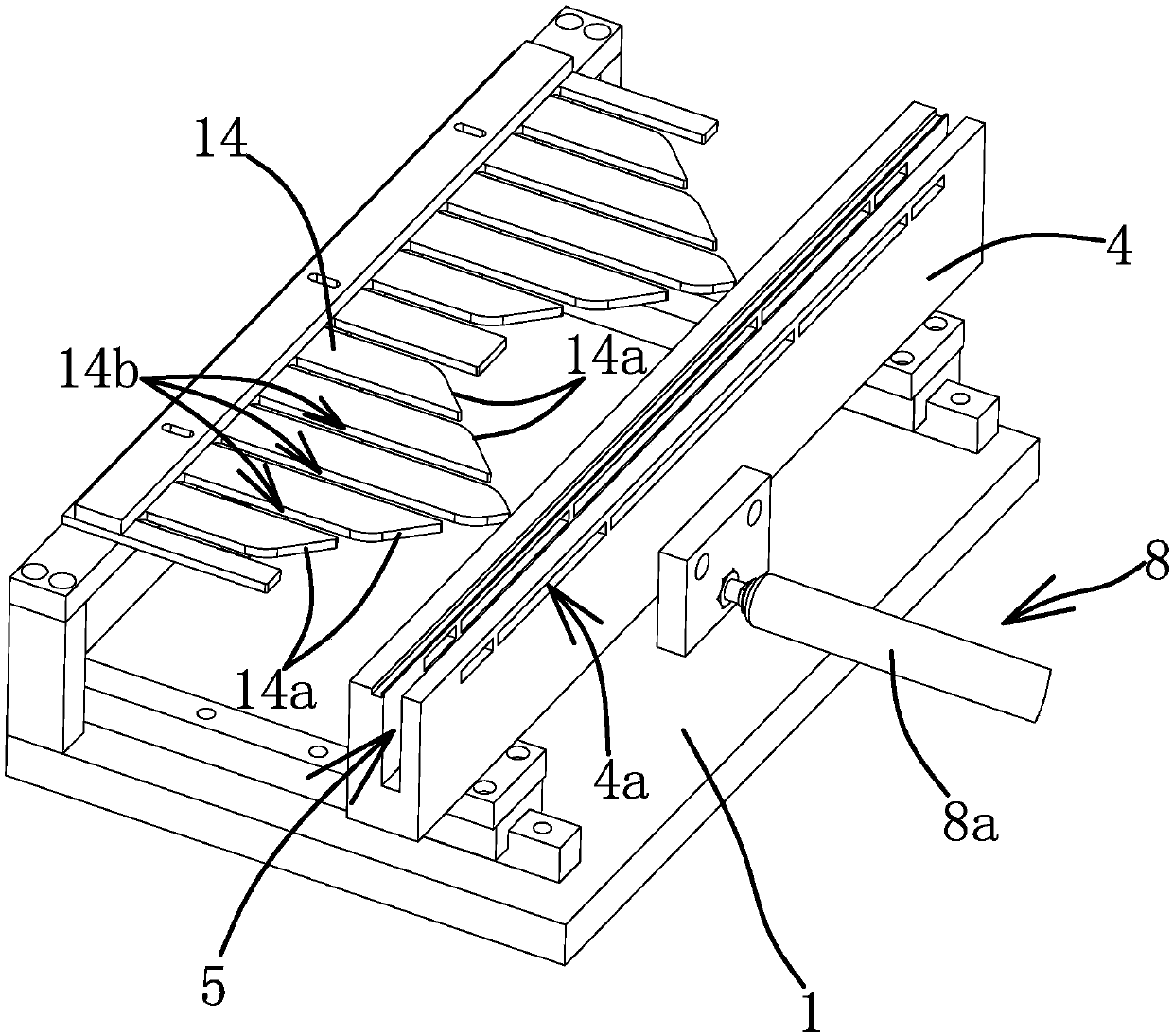 Automatic feeding mechanism of medical instrument