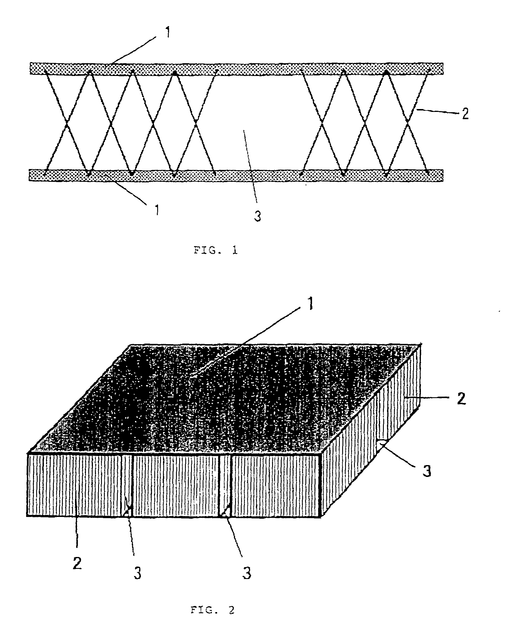 Electromagnetic wave shielding material