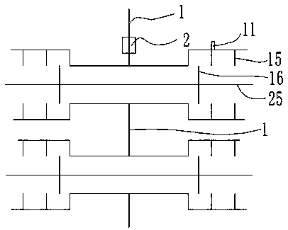 Battery power supply system for building automatic cargo delivery system trolley