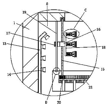 Rust removal device of artware