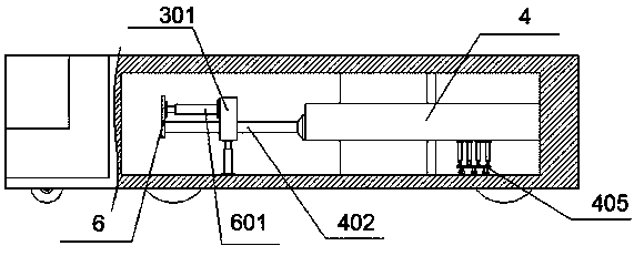 A working mechanism of a tractor in airport ground support equipment