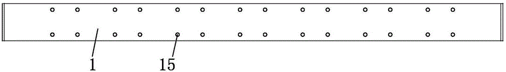 The supporting transfer part of the internal support system of the foundation pit support