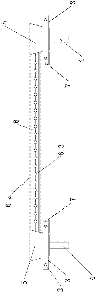 Aluminum alloy formwork keel structure and construction method thereof