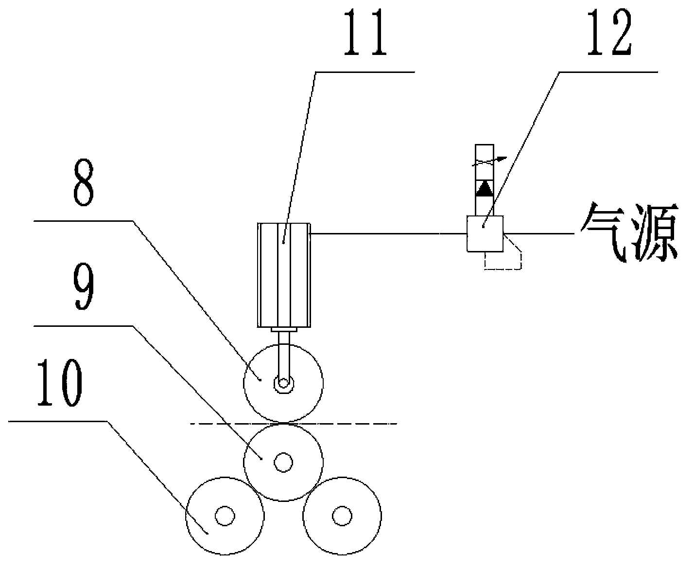 Preparation device of composite separation membrane