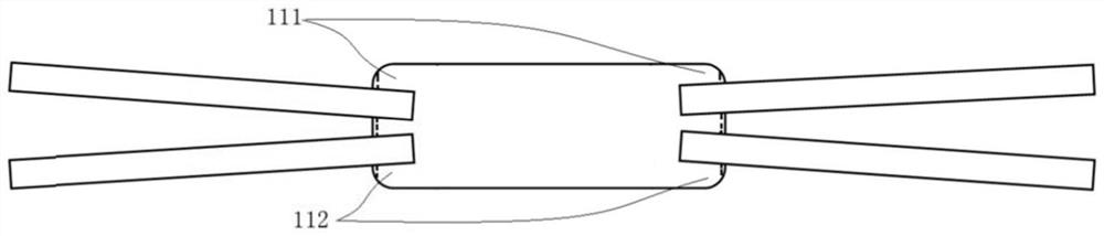 Ice bag device used after thyroid resection under mouth mirror