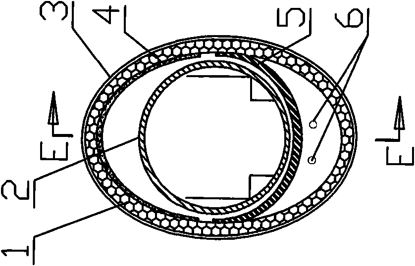 Transport system and producing method of sub-vacuum duct