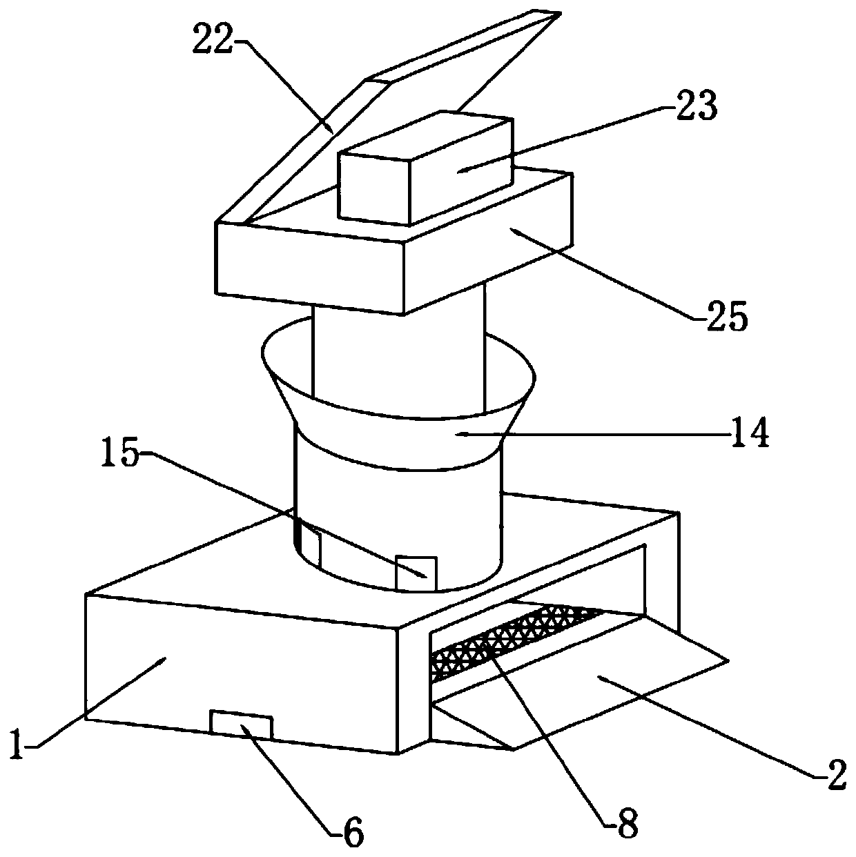 Forestry pest control device