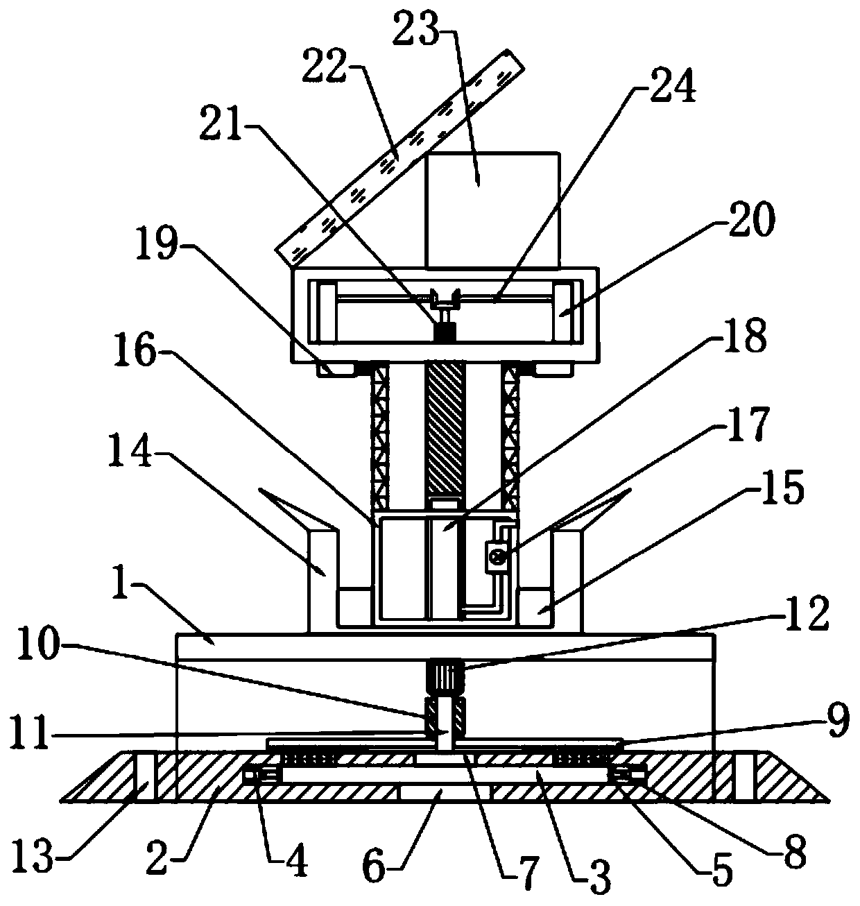 Forestry pest control device