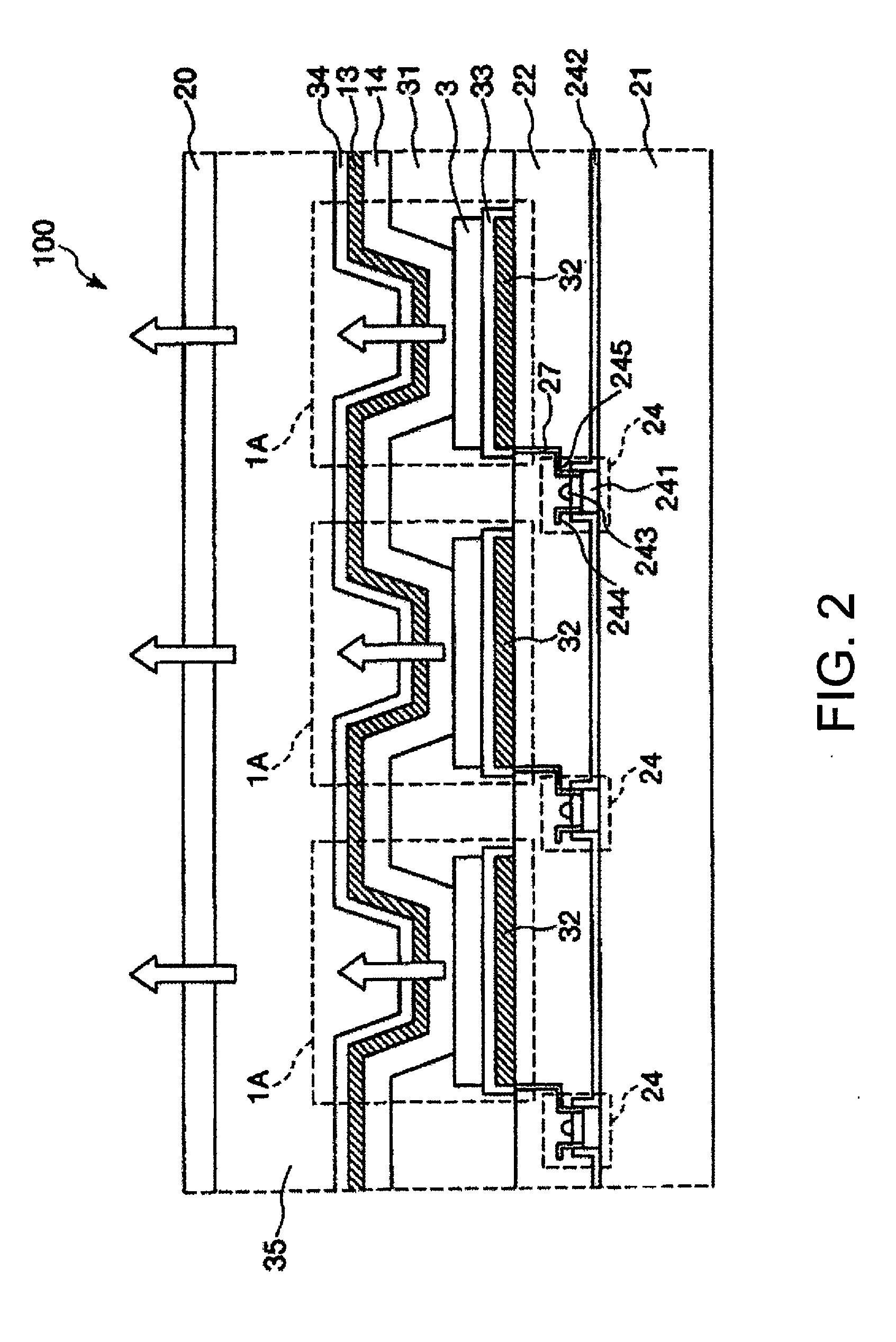 Light emitting element, light emitting device, authentication device, and electronic device