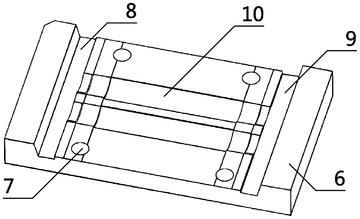 Lamp rubber part forming mold