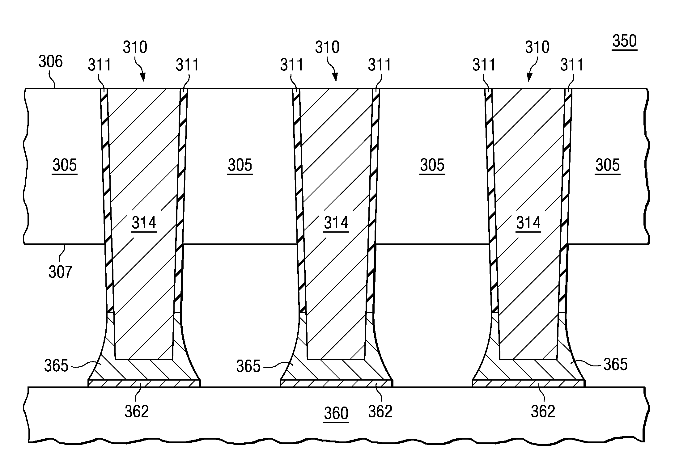 Tsvs having chemically exposed TSV tips for integrated circuit devices