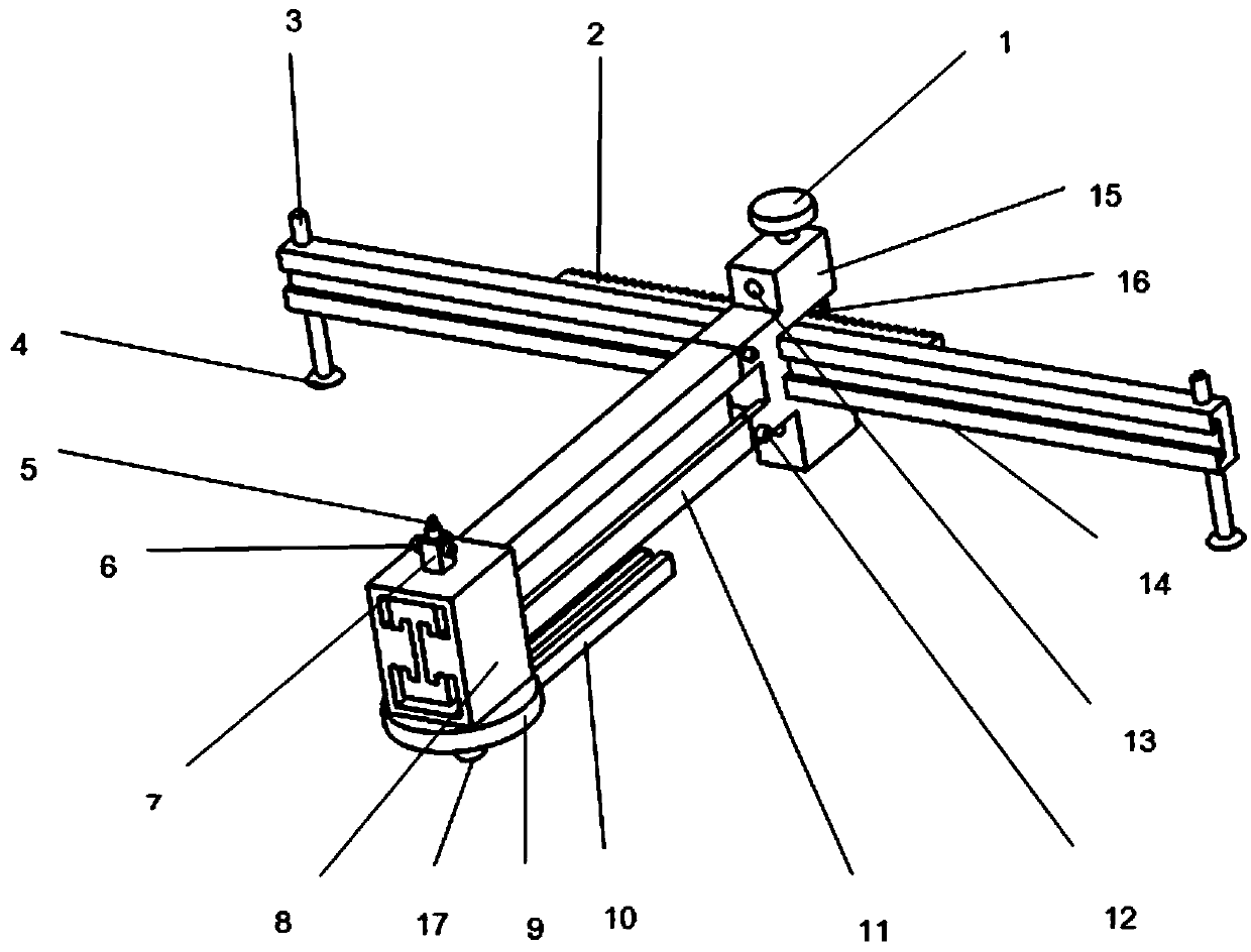 Multifunctional glass cutting device