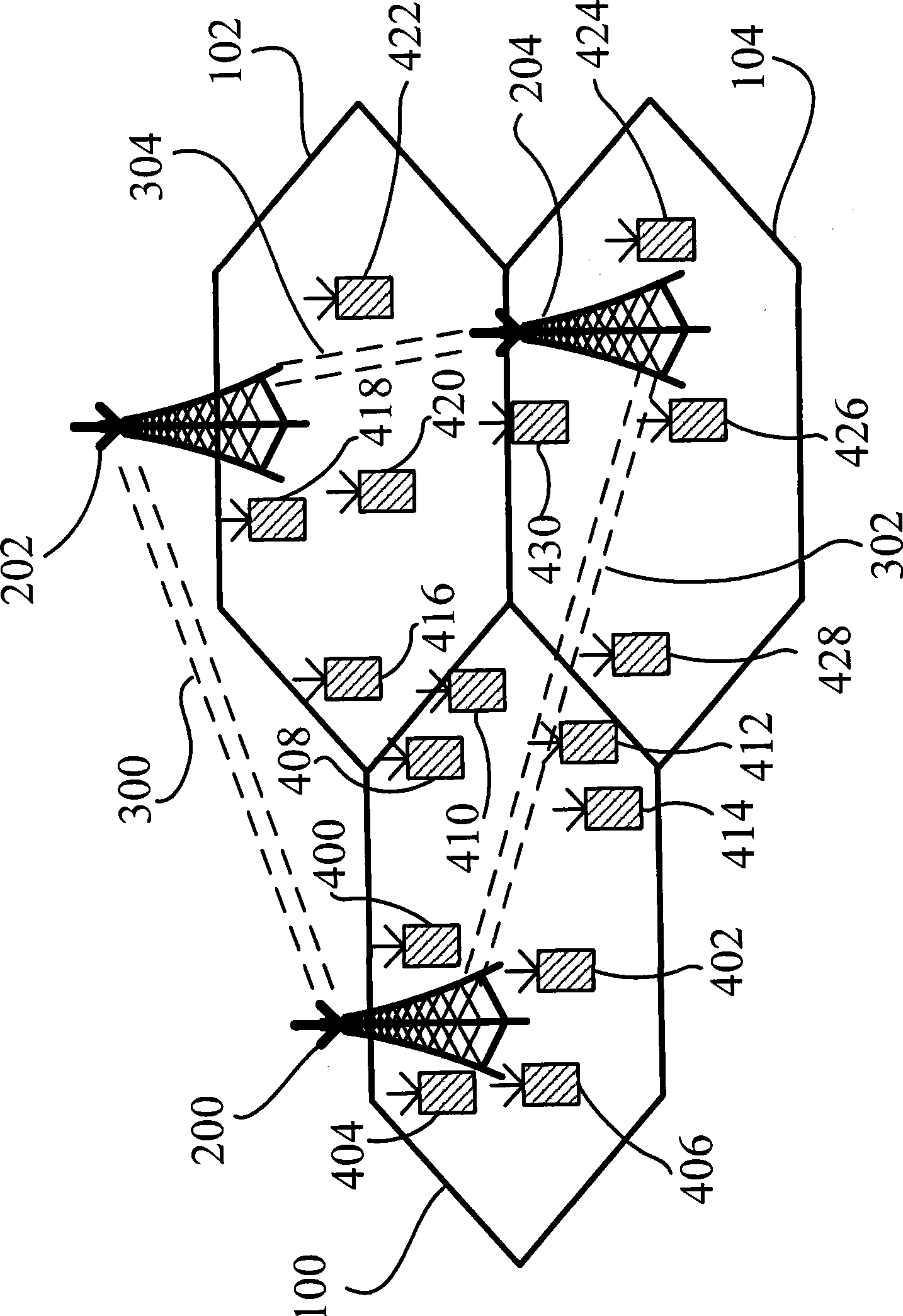 Interference coordination method and base station for uplink FDM cellular communication system