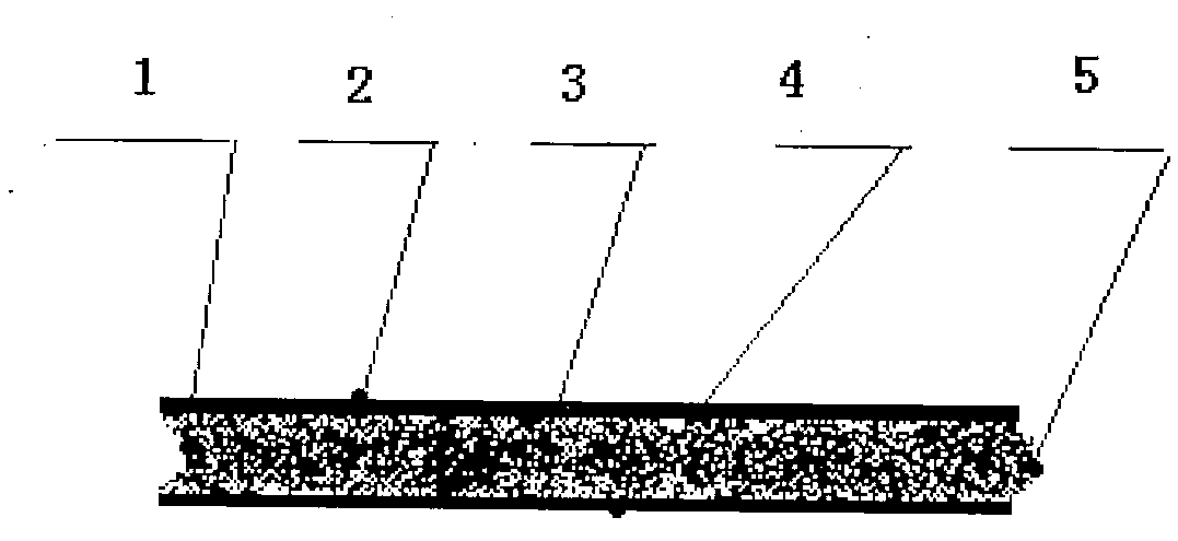 Interlayer phenomenon-free thermal insulating and soundproof cement wall board with synchronously poured and solidified three layers