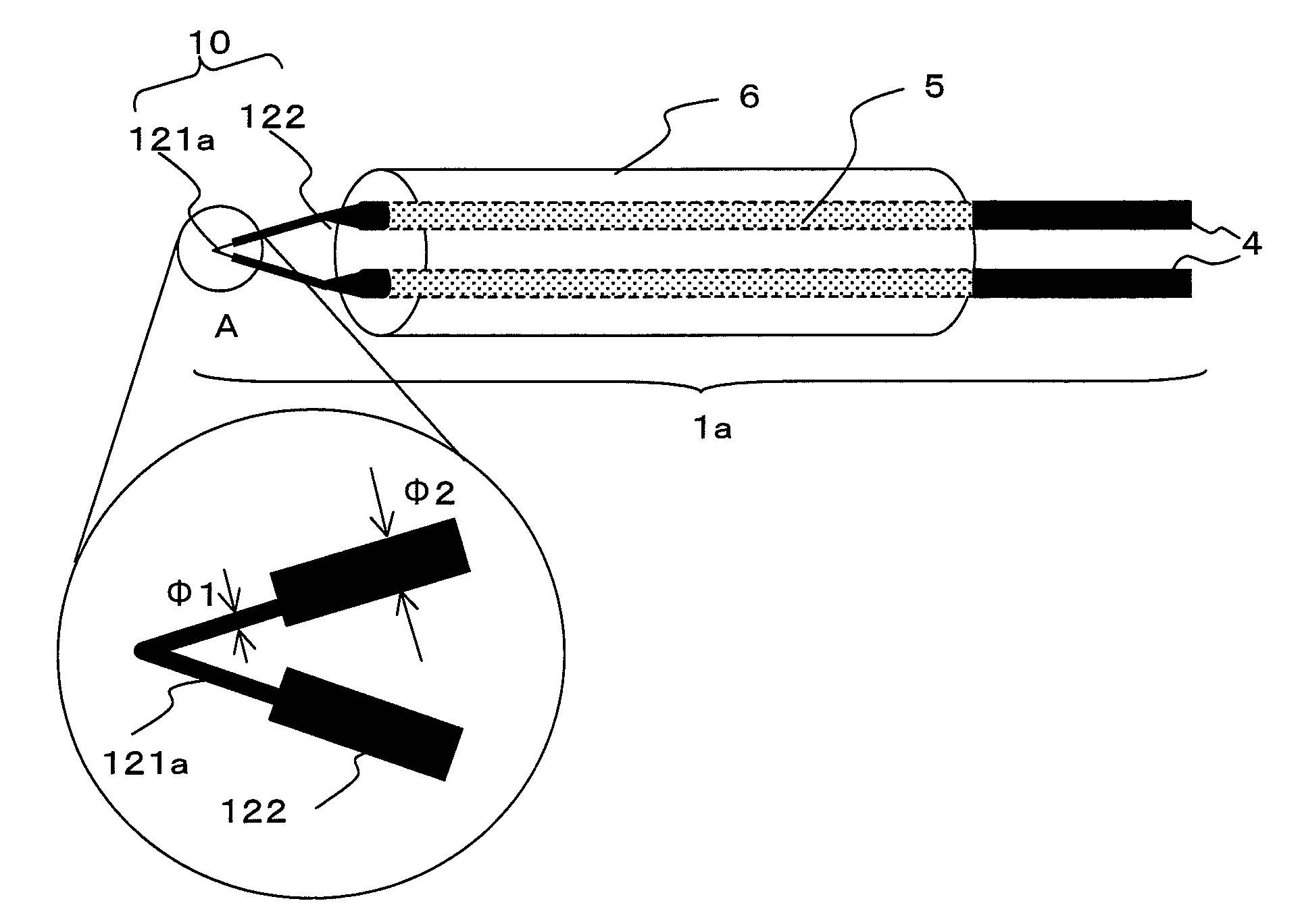 Micro Sample Heating Probe and Method of Producing the Same, and Analyzer Using the Micro Sample Heating Probe