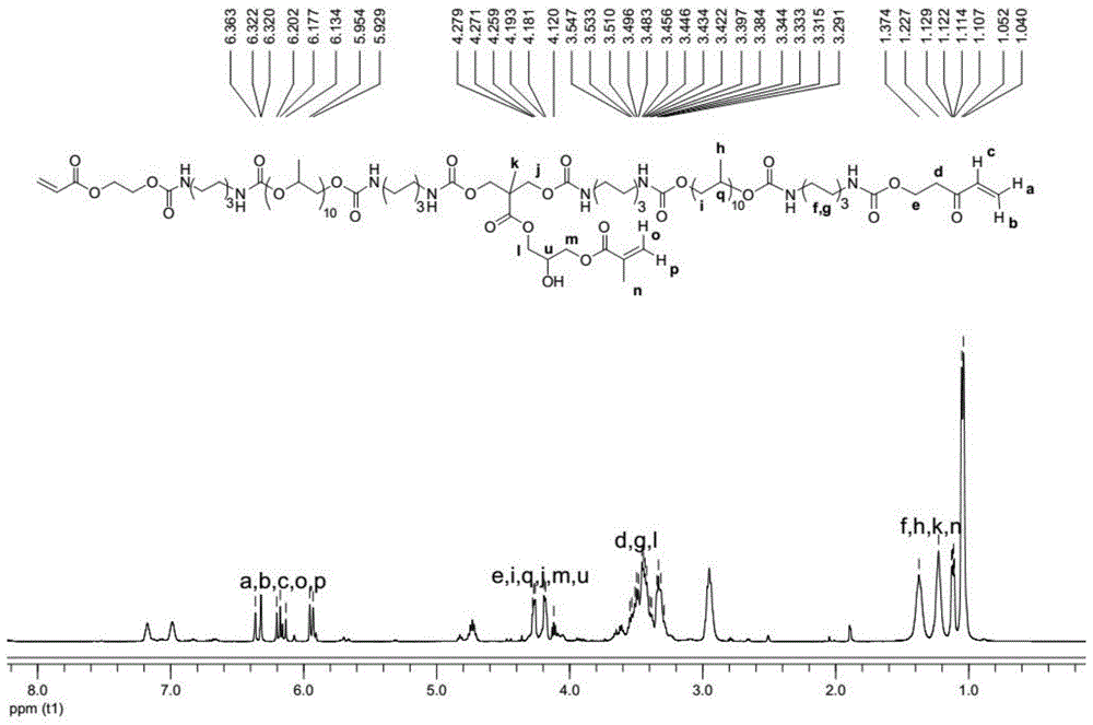 A kind of uv photocuring type elastic self-repair brightening coating composition