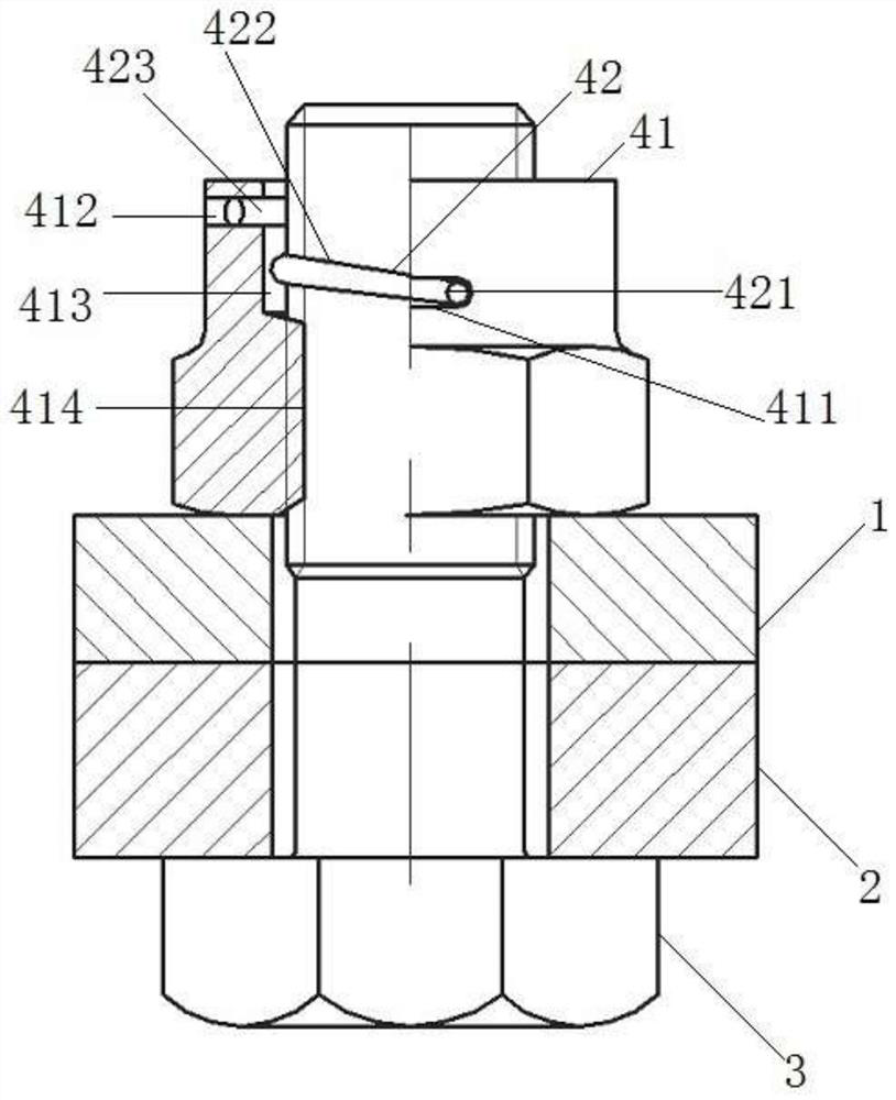 A method of using a self-locking nut