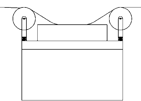 Crease-resist cloth rolling machine