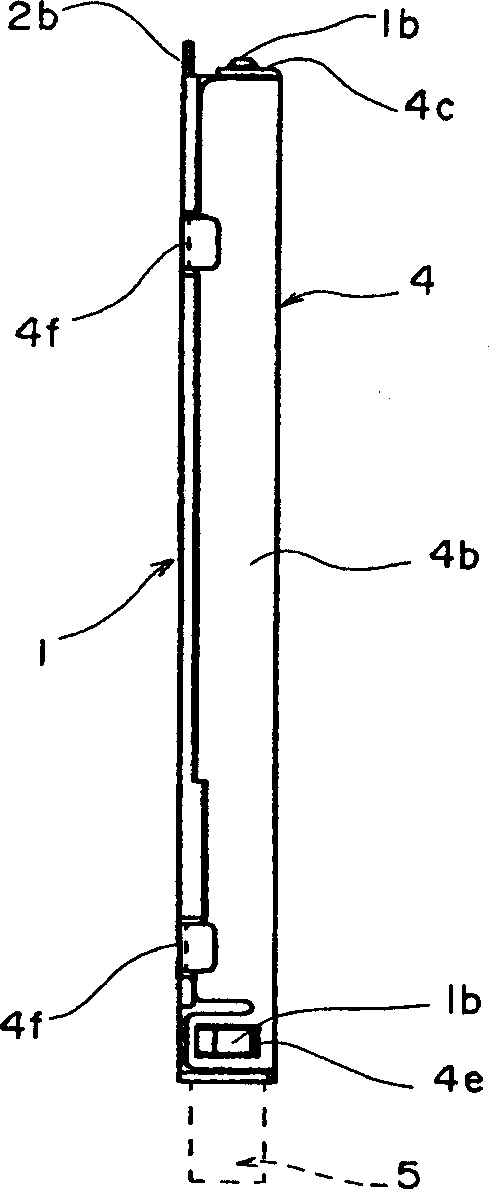 Connector for card