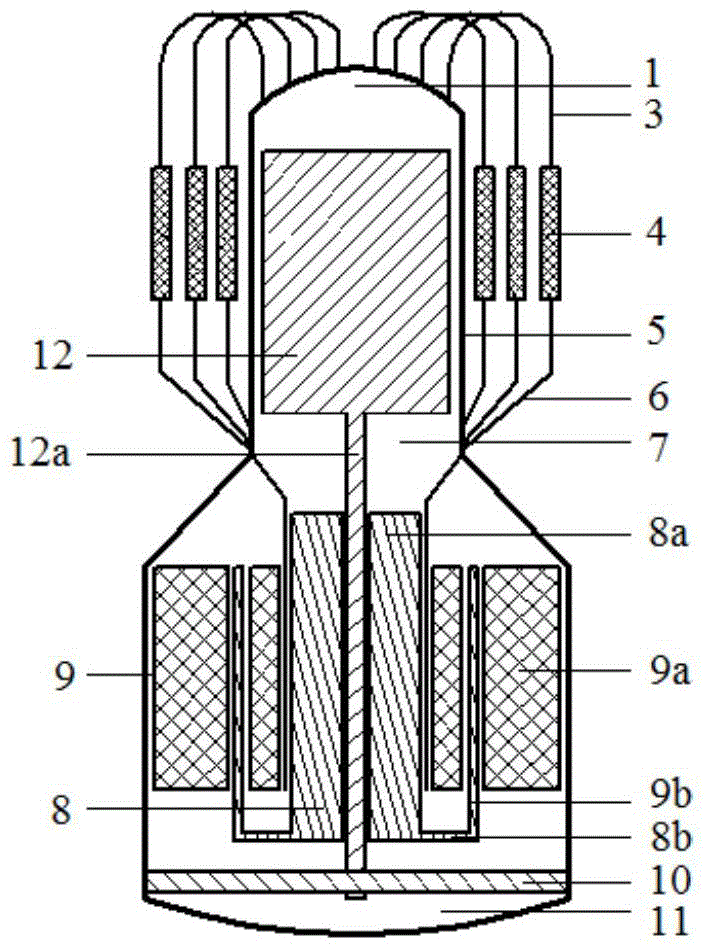 Free-piston Stirling heat engine