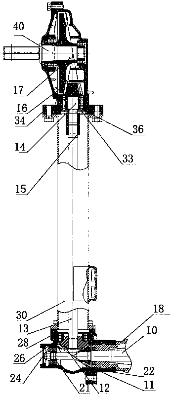 Travelling transmission mechanism of rice transplanter