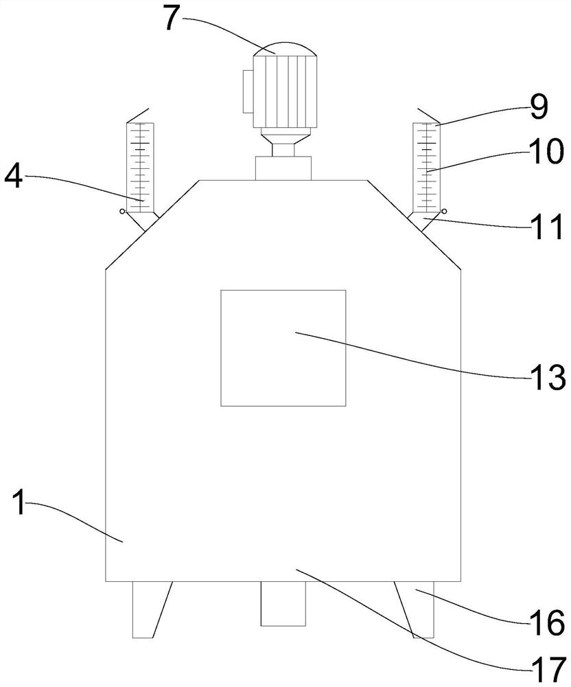 Electric stirrer for metal smelting