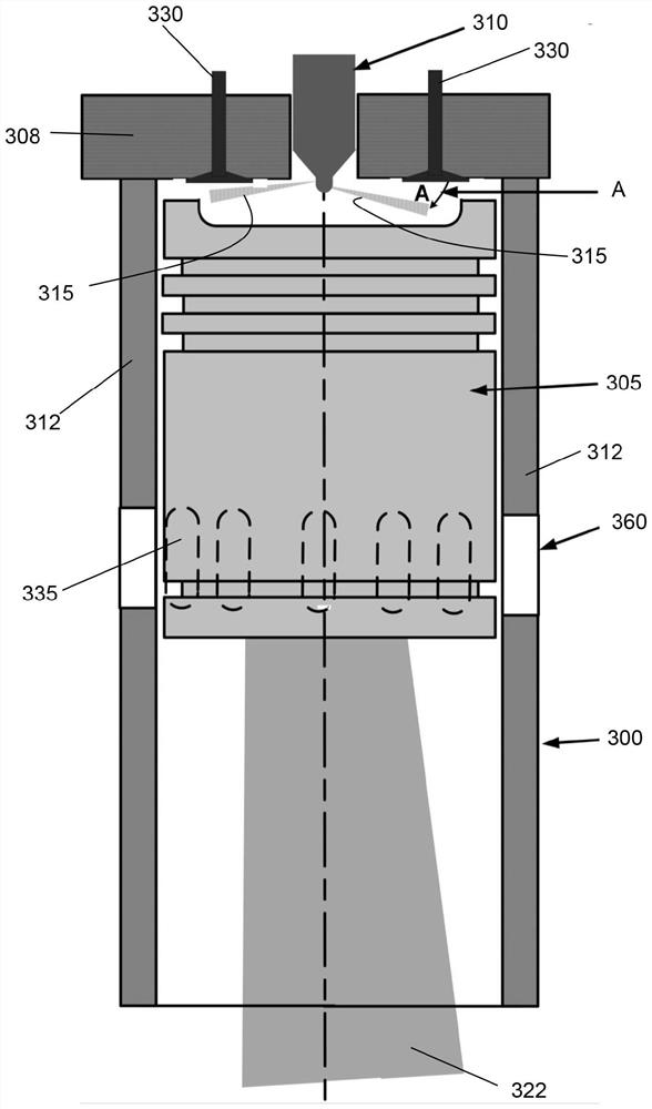 Method of injecting ammonia fuel into a reciprocating engine