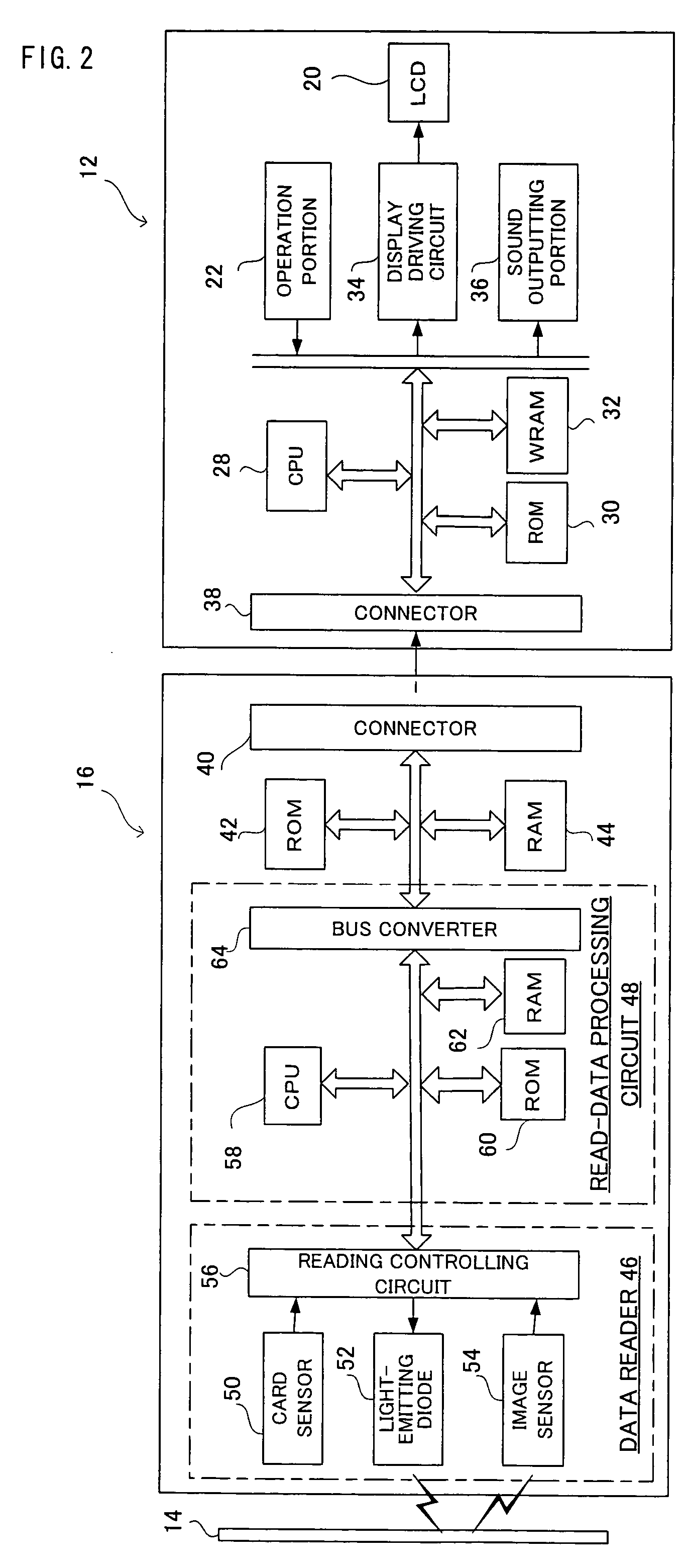 Game system that uses collection card, game machine, and storage medium that stores game program