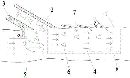 Method and system for luring fishes with flow jetting