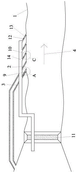 Method and system for luring fishes with flow jetting