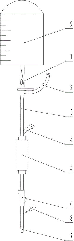 Nasal feeding device for nutrient solution