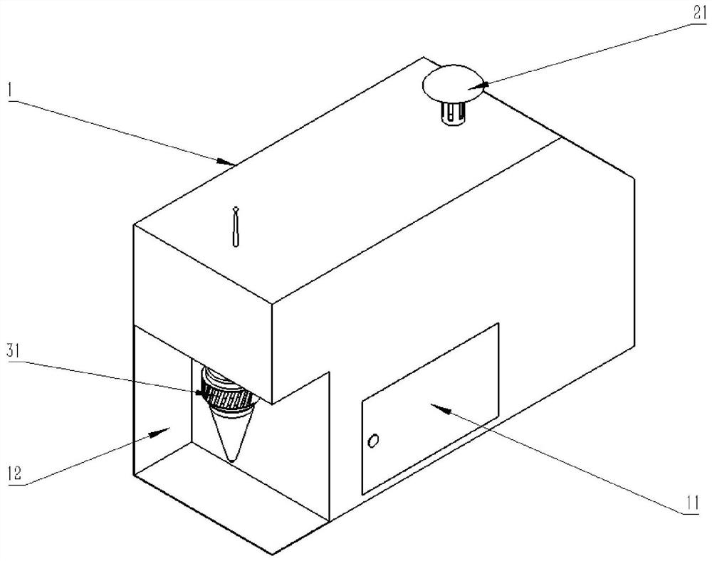 Air pathogen real-time monitoring and identifying instrument and identifying method