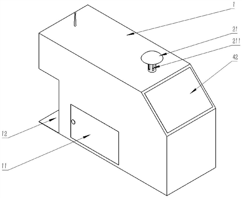 Air pathogen real-time monitoring and identifying instrument and identifying method