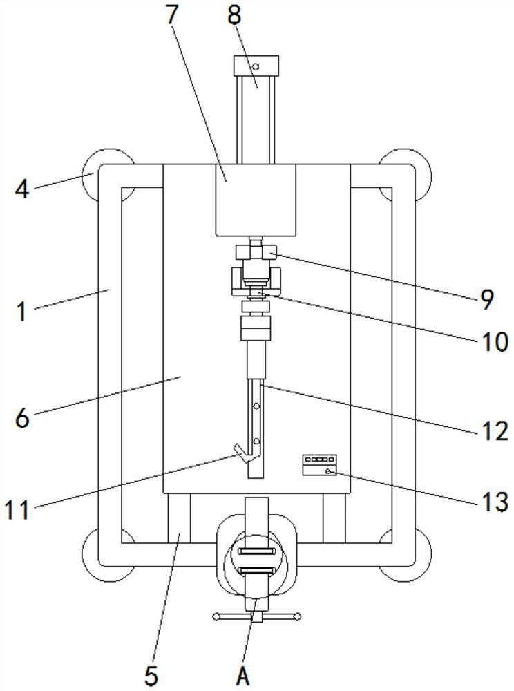 Novel coil winding device