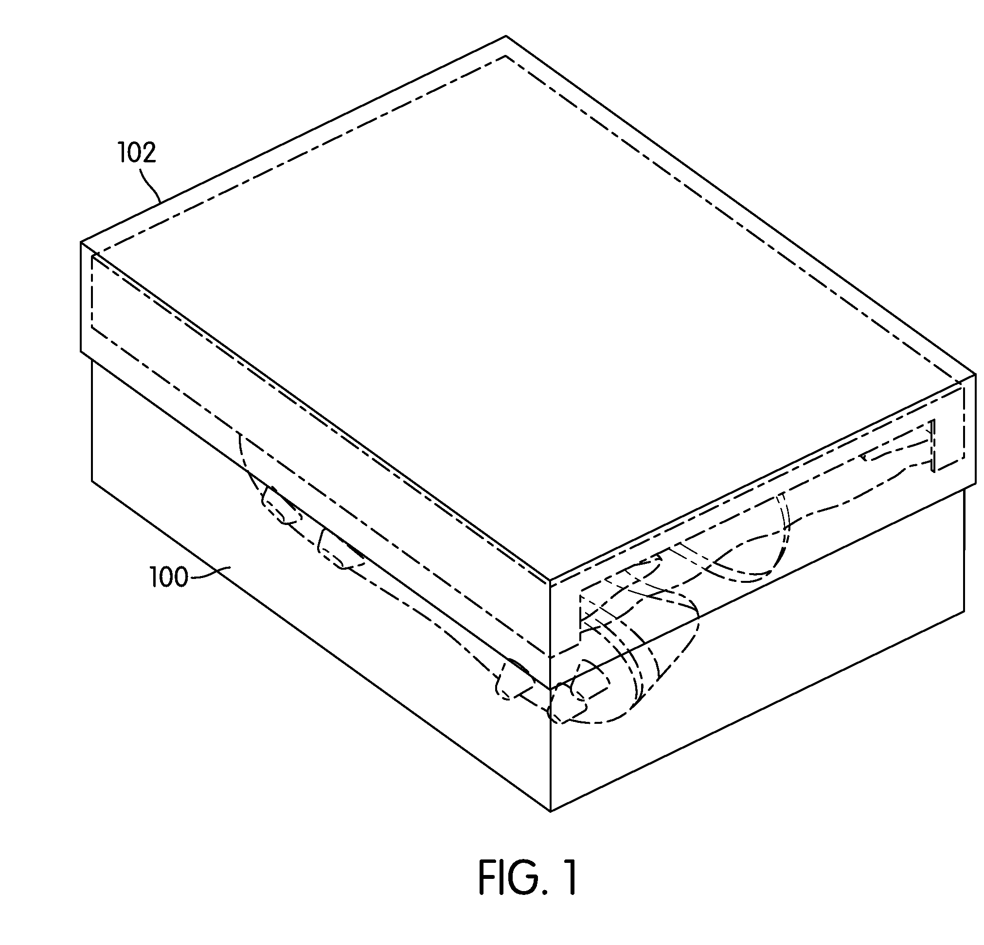 Method of custom fitting an article of footwear and apparatus including a container