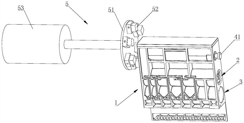 Vertical micro-fluidic chip and method for PCR detection