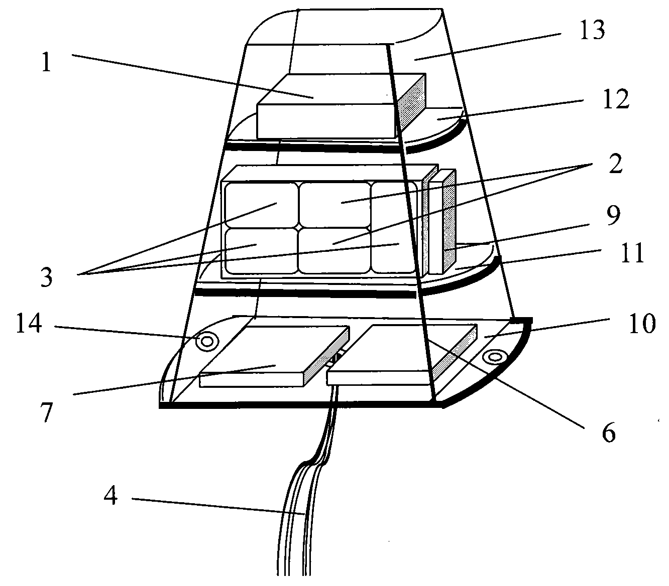 Working method of strap-down magnetic inertia combination system