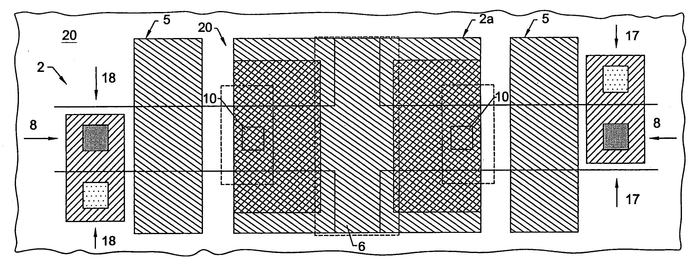 Electronic memory circuit and related manufacturing method