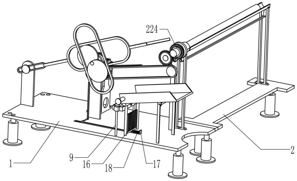 Equivalent slitting machine with automatic pushing function