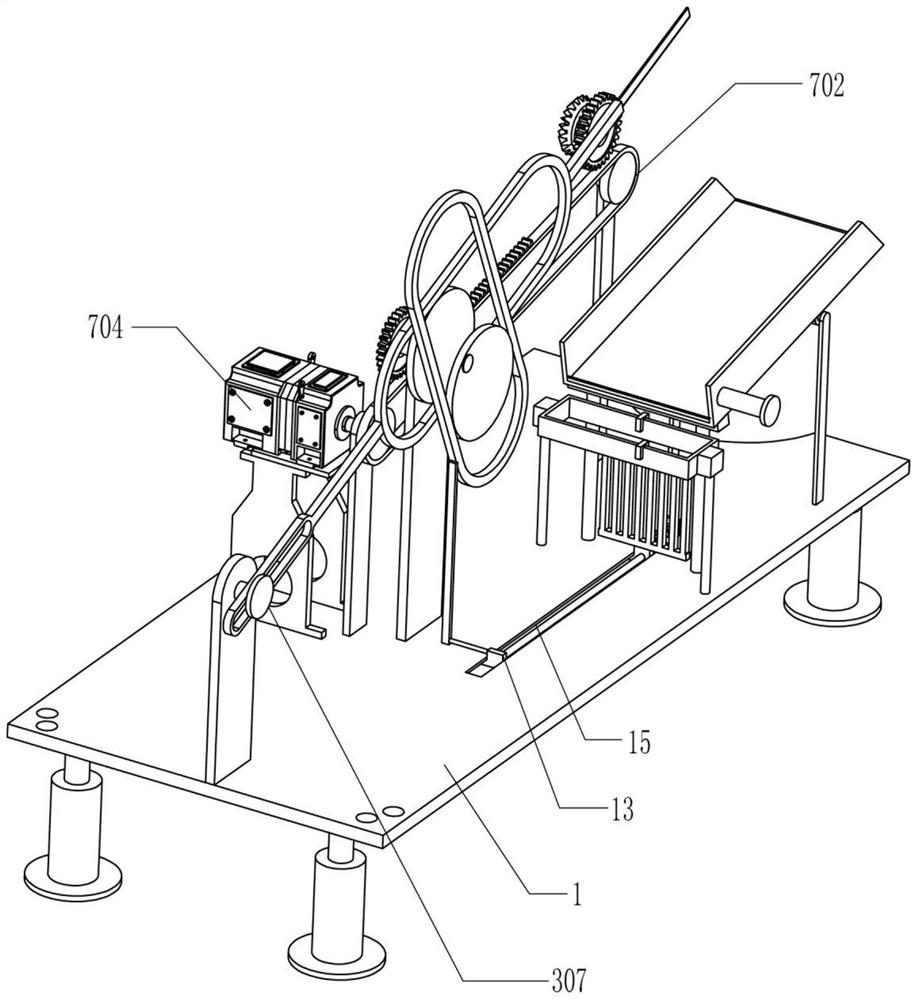 Equivalent slitting machine with automatic pushing function