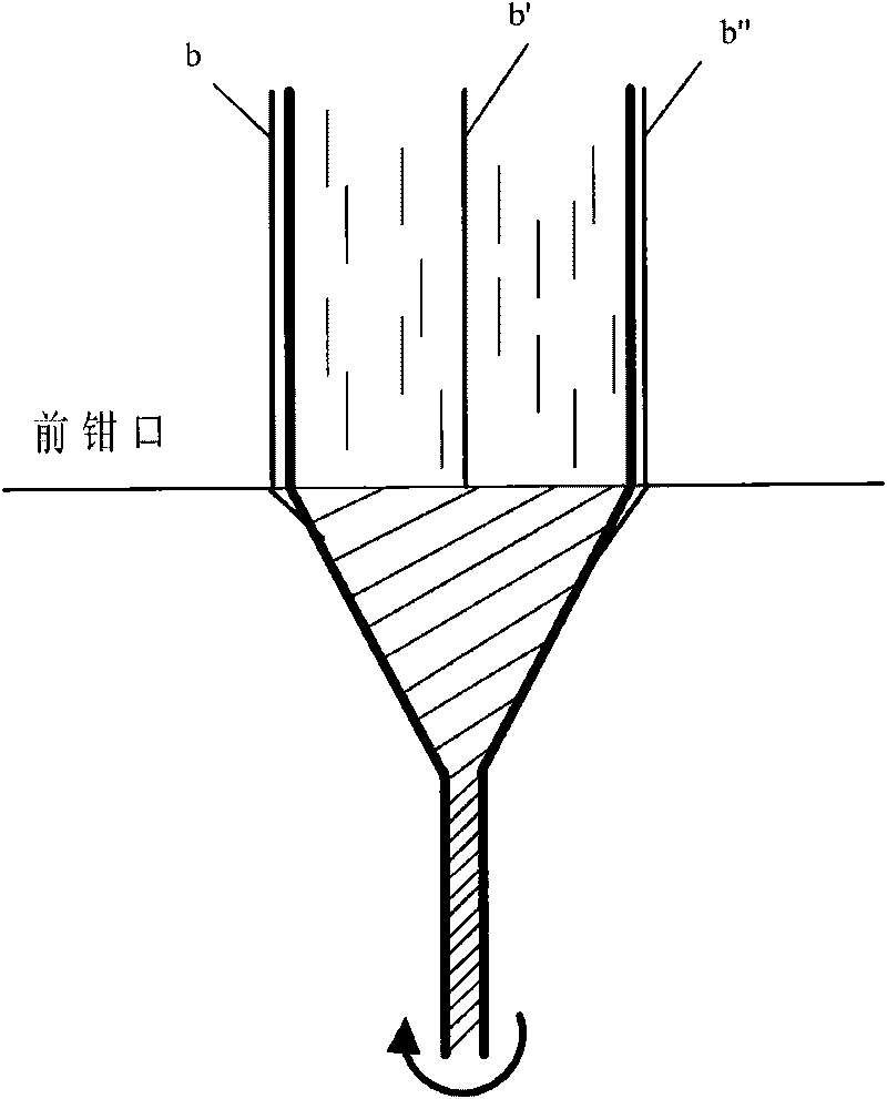 Preparation method of yarn with long and short fiber compound structure