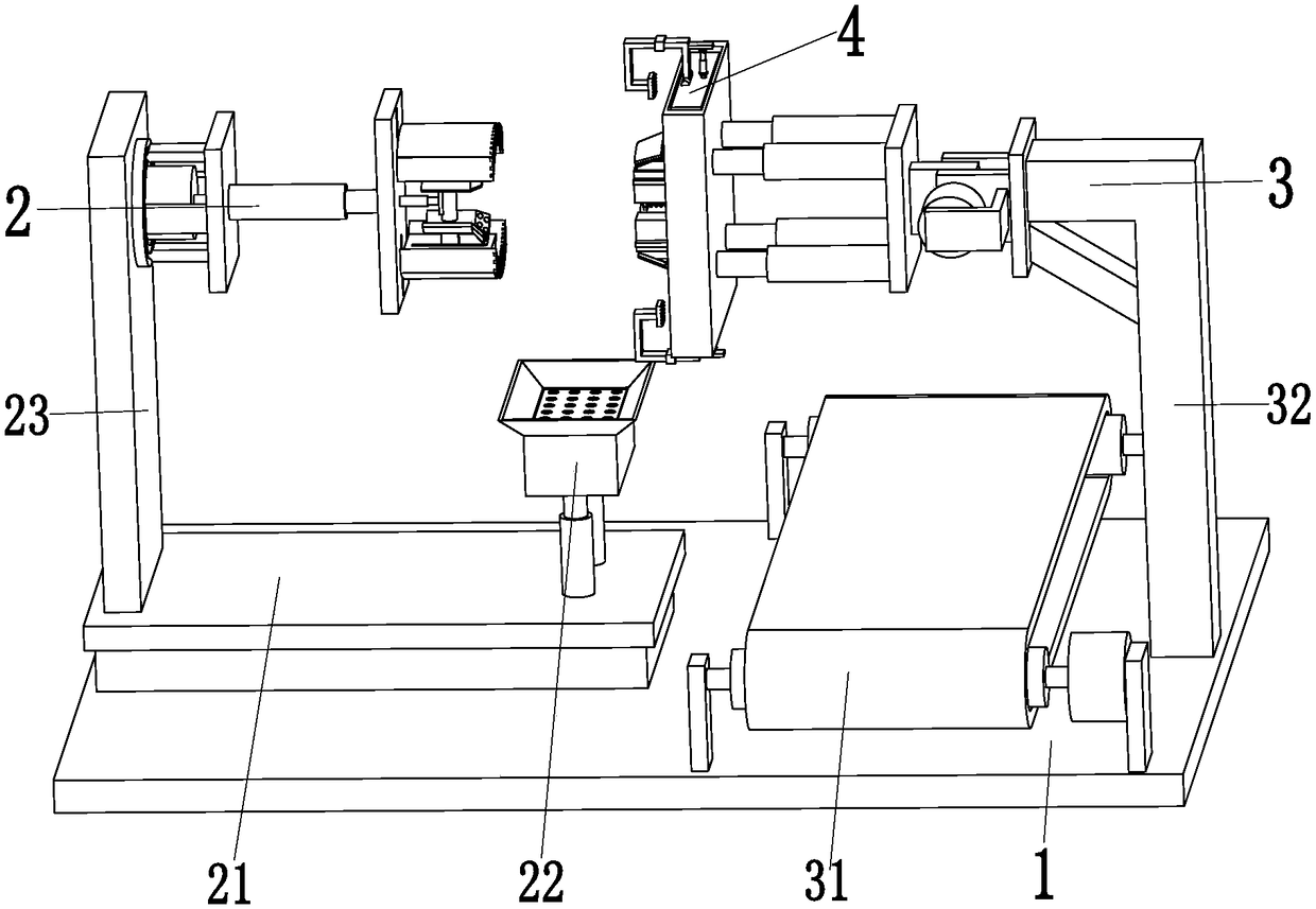 Lithium ion battery end portion grinding device