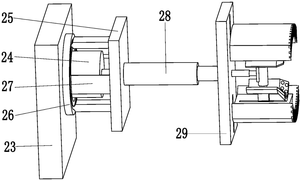 Lithium ion battery end portion grinding device