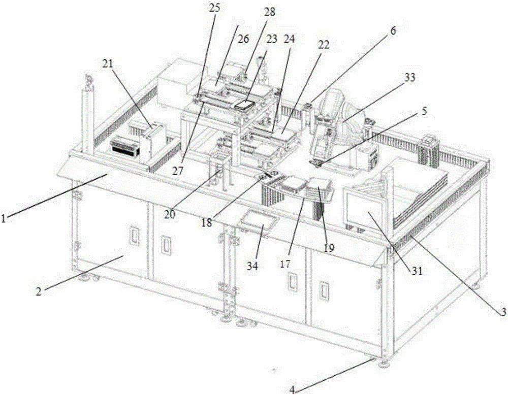 Industrial robot teaching station