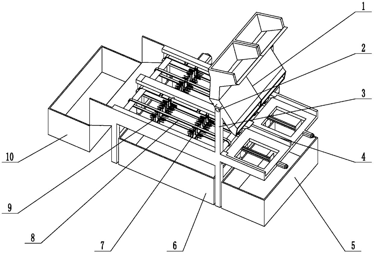 A stainless steel dinner plate recovery device