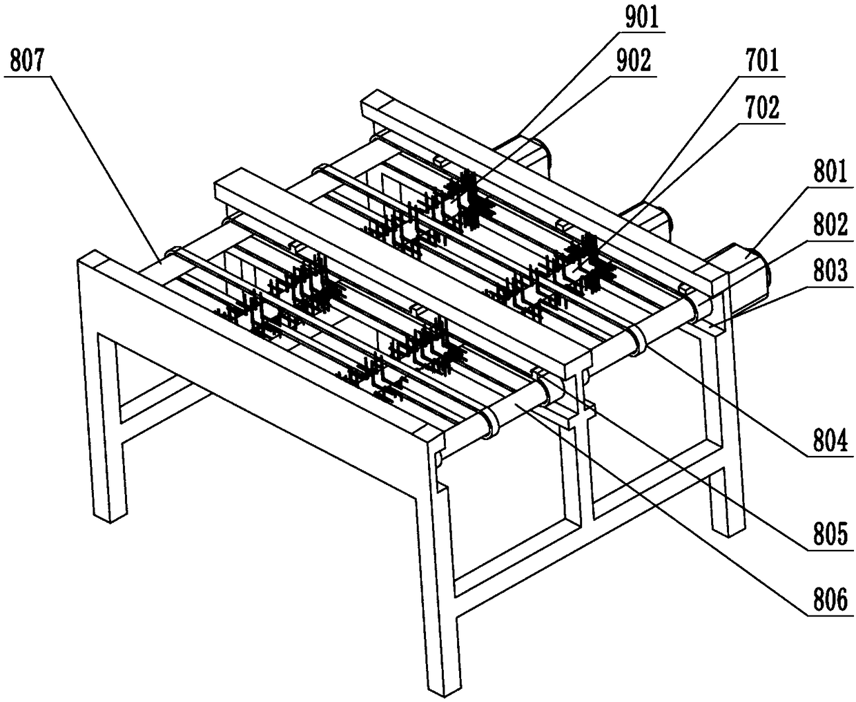 A stainless steel dinner plate recovery device