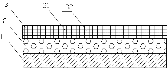 Anti-static anti-radiation fabric with high color and luster degree