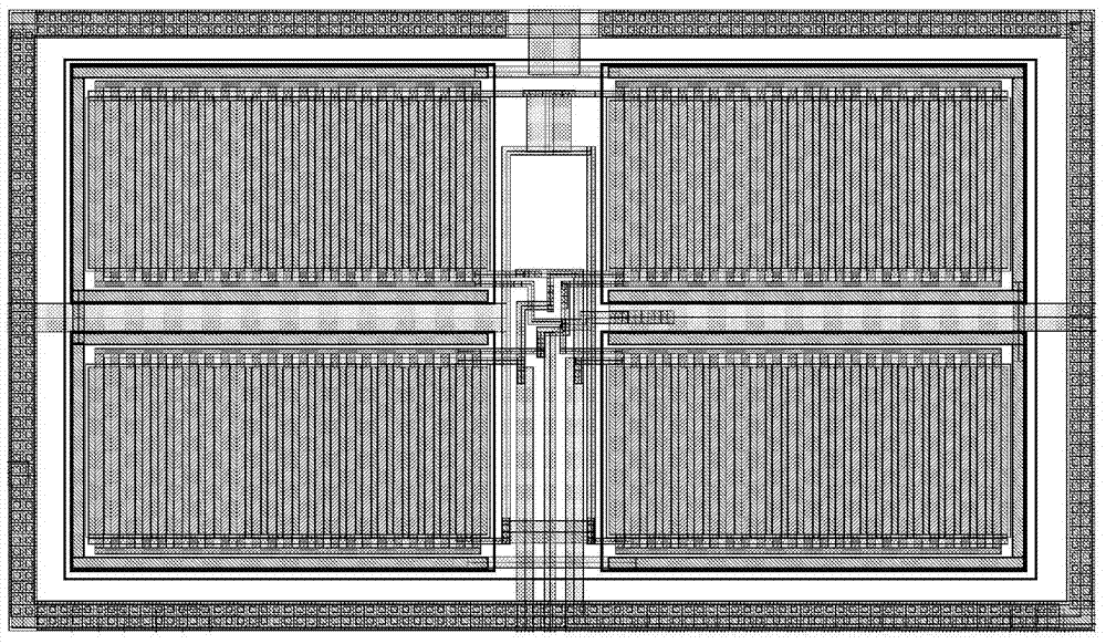 CMOS low-temperature small-noise operation amplifying circuit