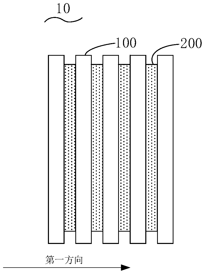 Lens structure, lens antenna and electronic equipment