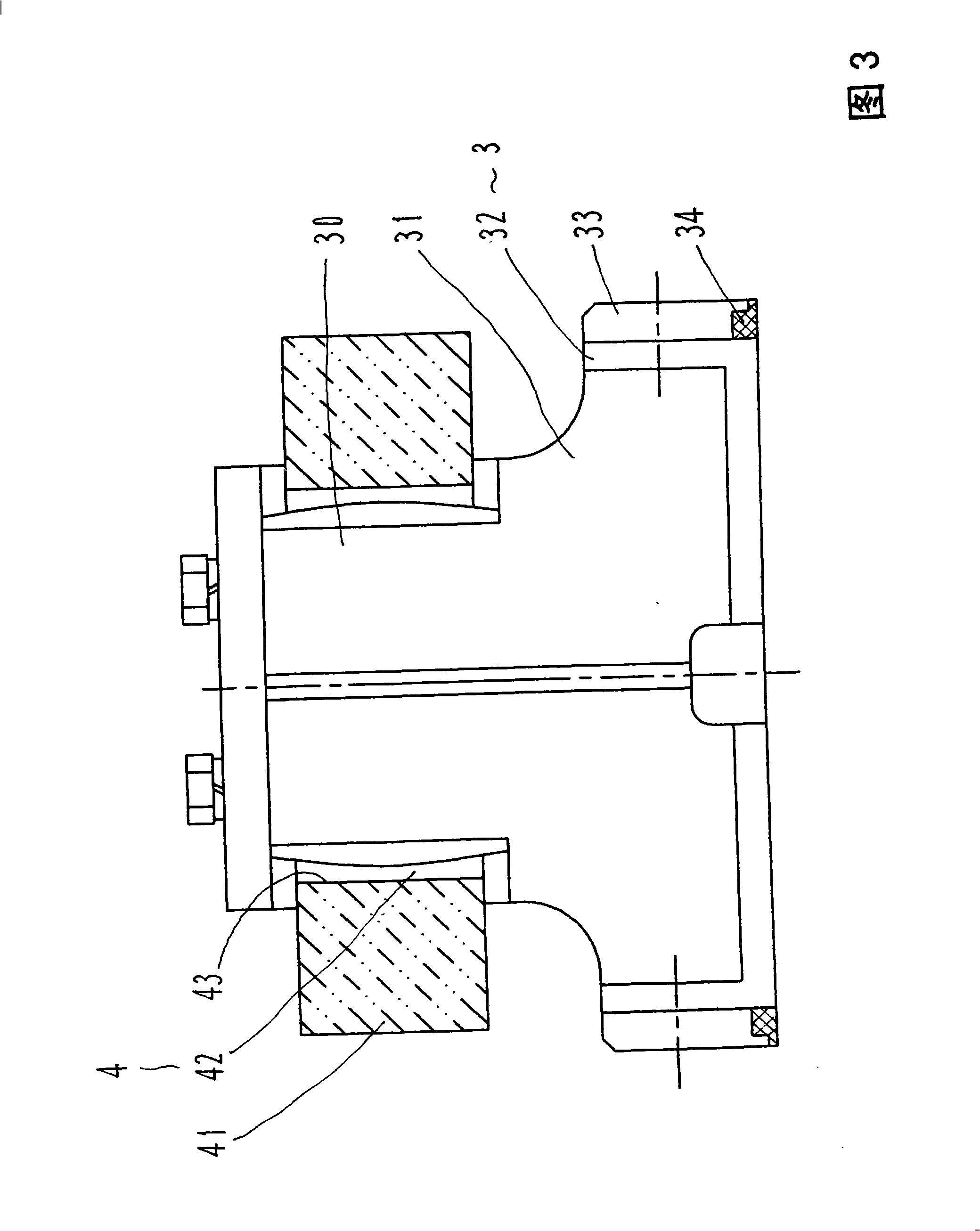 Folding and unfolding mechanism of back-unfolding stabilizing fin device